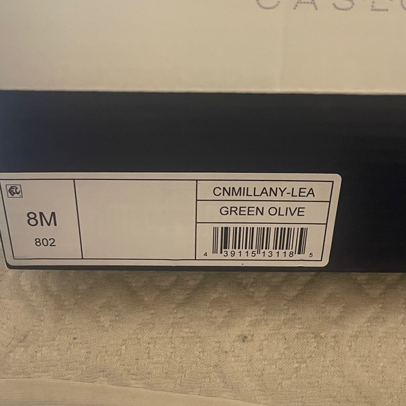 Nordstrom Caslon Olive Suede Women's Loafers - Picture 7 of 13